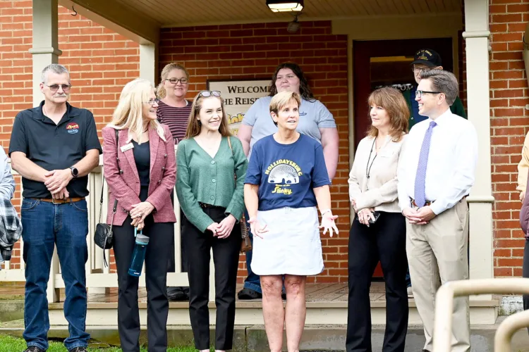 Hollidaysburg unveils Slinky Center exhibit at Reiser House